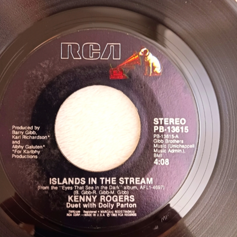 RCA Vinyl Record - Islands in the Stream
